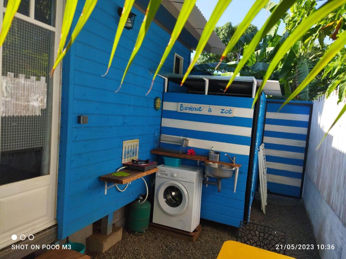 Bungalow Bleu Étang-Salé les Bains المظهر الخارجي الصورة
